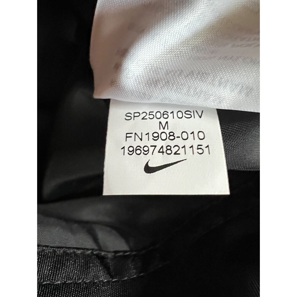 Nike Air Oversized Woven Bomber Jacket Black FN1908-010 Women’s Size M - Picture 6 of 16